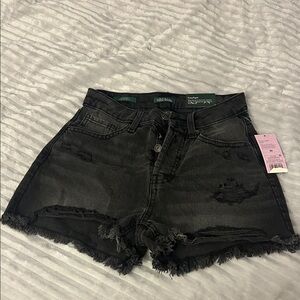 Women's black wild fable ripped jeans shorts